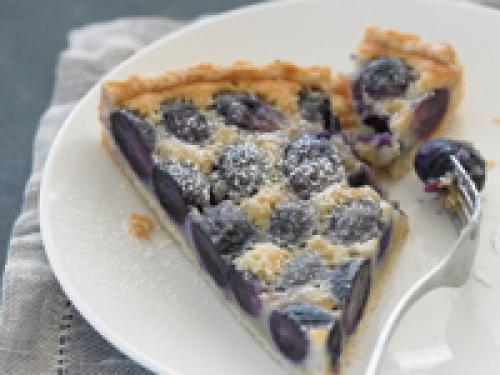 Tarte à la frangipane aux raisins de Edition Nouvelles | Photo de Edition nouvelles