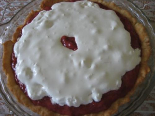 Tarte à la rhubarbe