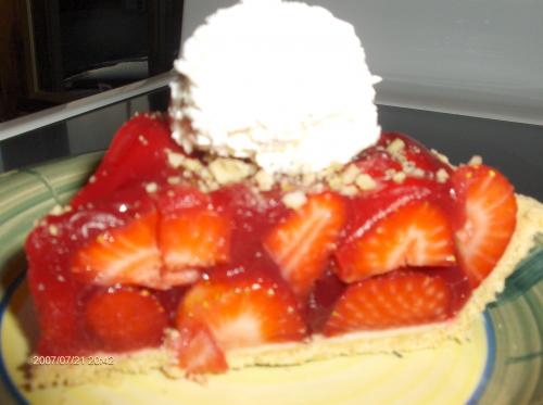 Tarte aux fraises fraîches de Liliby | Photo de Mommzy