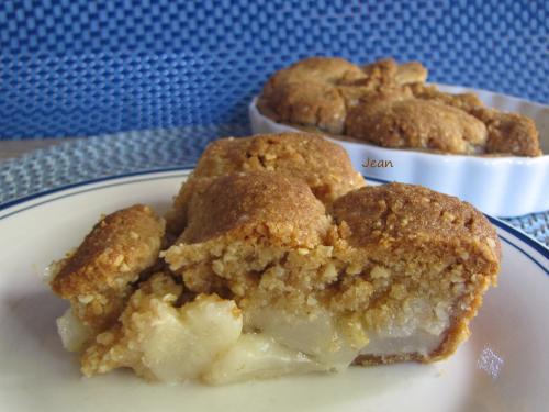 Tarte aux poires et son biscuit de Nell | Photo de Nell