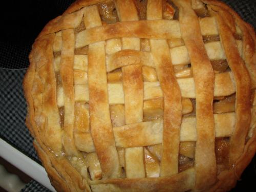 Tarte aux pommes caramel facile