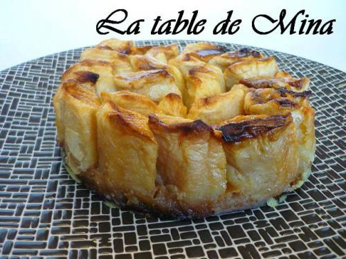 Tarte aux pommes sur broyé du poitou de Mamina13 | Photo de Mamina13