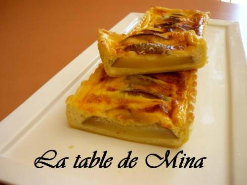 Tarte fine aux poires et reblochon de Mamina13 | Photo de Mamina13