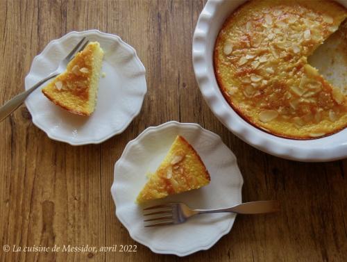 Tarte paresseuse aux saveurs d'orange + de Messidor | Photo de Messidor