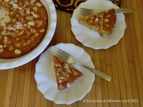 Tarte sans croûte aux amandes + de Messidor | Photo de Messidor