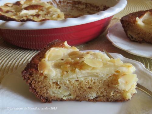 Tarte sans croûte aux pommes et aux amandes + de Messidor | Photo de Messidor