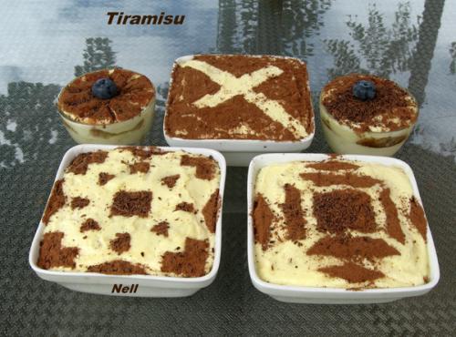 Tiramisu, 1 classique et 1 framboises de Nell | Photo de Nell