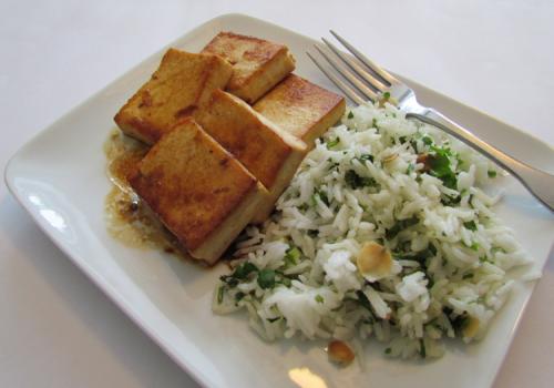 Tofu mariné et poêlé de Messidor | Photo de Messidor