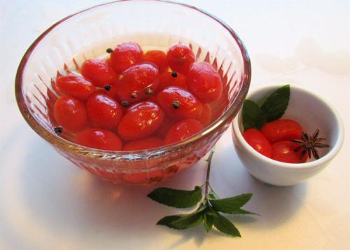 Tomates cerises confites aux dix épices de Messidor | Photo de Messidor