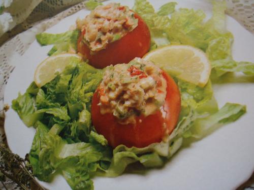 Tomates et crevettes rémoulade - pol martin de Callyoe | Photo de Callyoe