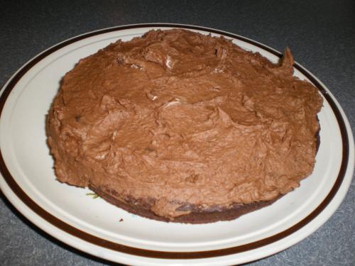 Torte au chocolat et a la framboise