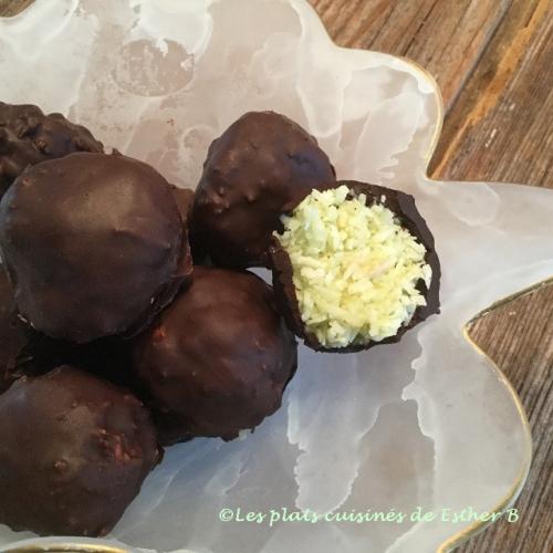 Truffes à l'avocat et à la noix de coco de Esther B | Photo de Estherb