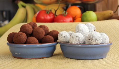 Truffes au chocolat noir de Nell | Photo de Nell