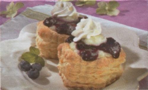 Vol-au-vent aux bleuets de Pepperidge Farm | Photo de Mireille