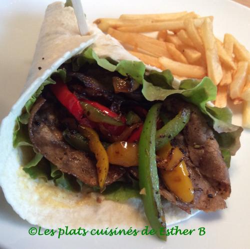 Wraps au boeuf de Esther B | Photo de Estherb