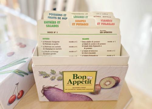 Bon appétit - Fiche-Recettes