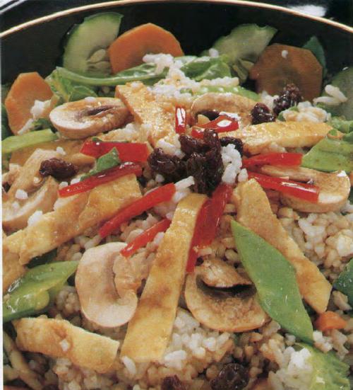 Salade fibre à l'orientale de Qu'est-ce qu'on mange