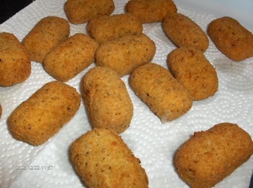 Croquettes de fromage  de Mommzy