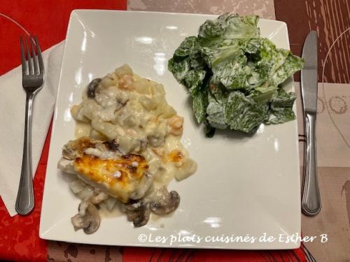 Gratin de poisson de Estherb