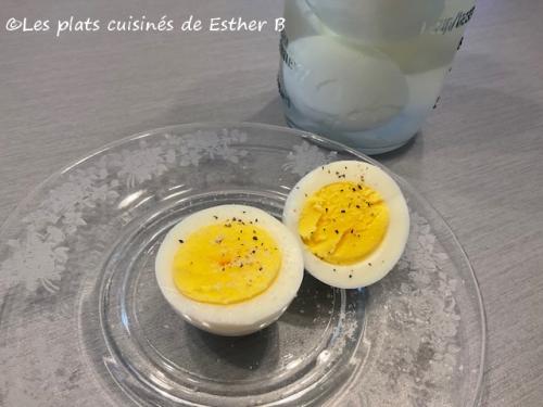 Oeufs marinés de Estherb