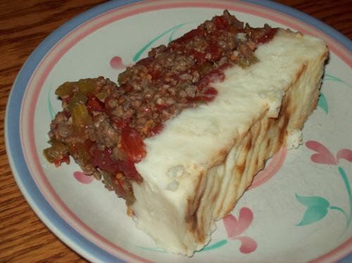 Pâté de boeuf aux tomates  de Manger avec mo