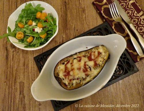 Aubergine farcie pour deux + de Messidor | Photo de Messidor