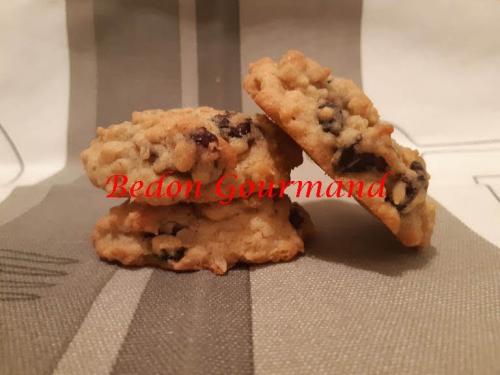 Biscuits aux canneberges et aux flocons de Bedon Gourmand | Photo de Bedon gourmand