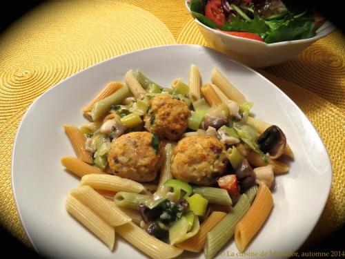 Boulettes d'aiglefin au saumon fumé de Messidor | Photo de Messidor