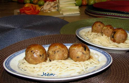 Boulettes de porc a la chinoise de Nell | Photo de Nell