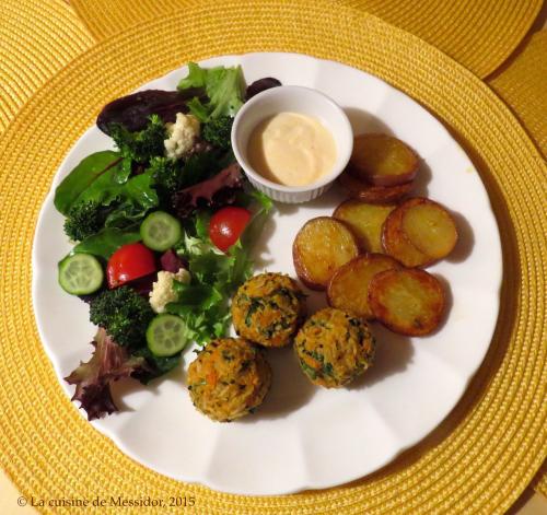 Boulettes de saumon express au riz de Messidor | Photo de Messidor