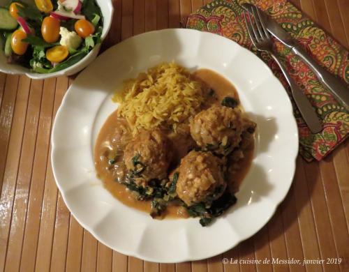 Boulettes, style poulet au beurre, version 2 + de Messidor | Photo de Messidor