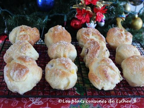 Brioches croustillantes au parfum de panettone de Estherb | Photo de Estherb