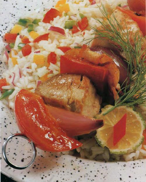 Brochettes de thon au fenouil de Qu'est-Ce Qu'on Mange | Photo de PassionRecettes