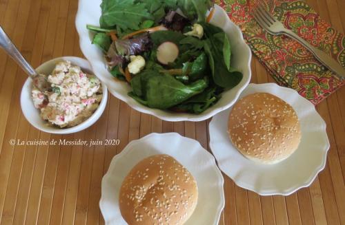 Burgers au poulet froid de Messidor | Photo de Messidor