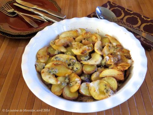 Casserole de canard confit aux pommes et au bleu+ de Messidor | Photo de Messidor