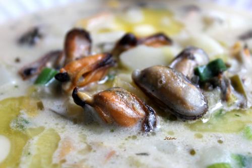 Chaudrée de moules à la tomate de Nell | Photo de Nell