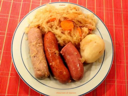 Choucroute aux saucisses de Lou | Photo de Louise b.