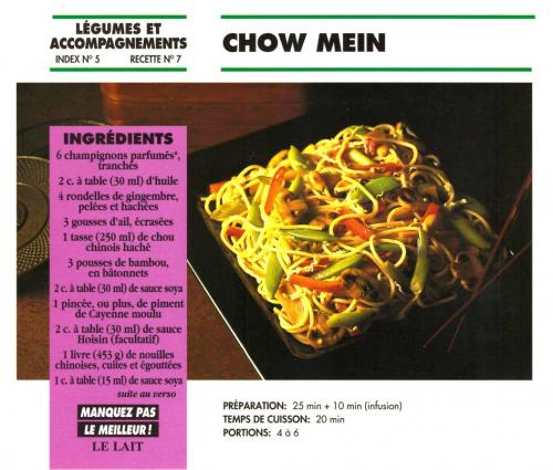 Chow mein de Bon Appétit | Photo de PassionRecettes