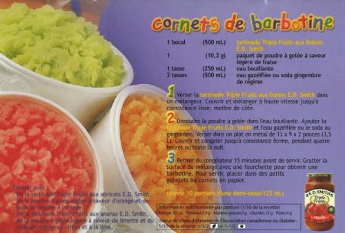 Cornets de barbotine de E.d. Smith | Photo de PassionRecettes