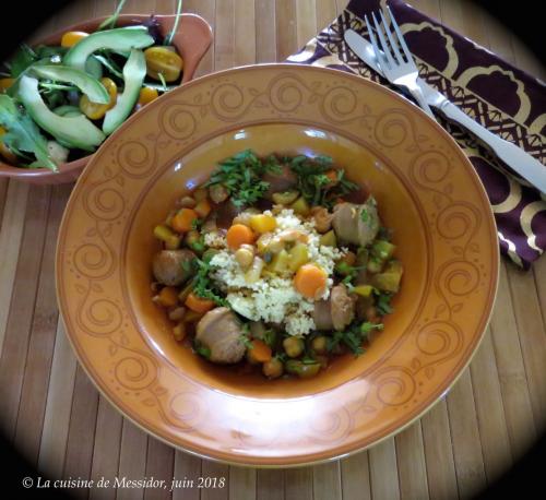 Couscous express du saucissier + de Messidor | Photo de Messidor