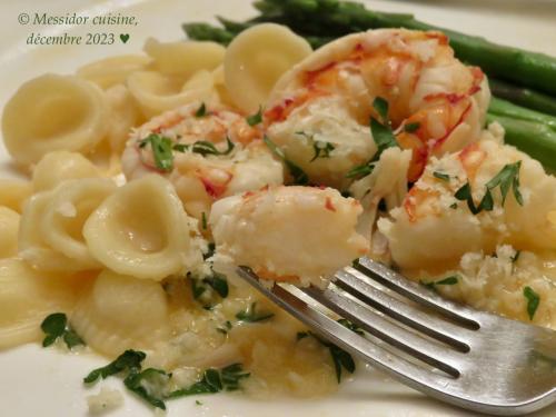 Crevettes à l'ail et au vin blanc d'helena loureiro + de Messidor | Photo de Messidor