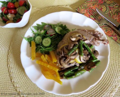 Cuisses de pintade en papillotes au citron caramélisé + de Messidor | Photo de Messidor