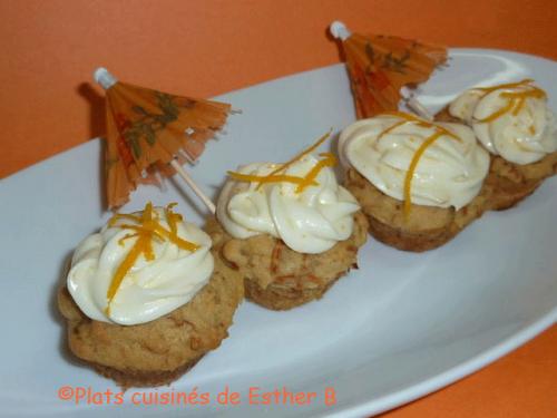 Cupcakes aux carottes de Esther B | Photo de Estherb