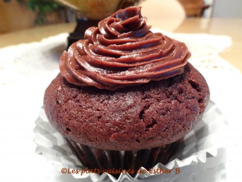 Cupcakes double choco aux courgettes de Esther B | Photo de Estherb