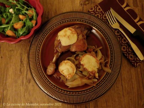 Délice de canard confit aux pommes, version simplifiée + de Messidor | Photo de Messidor