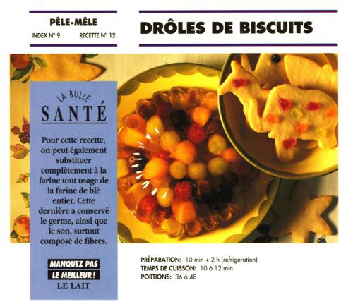 Drôles de biscuits de Bon Appétit | Photo de PassionRecettes