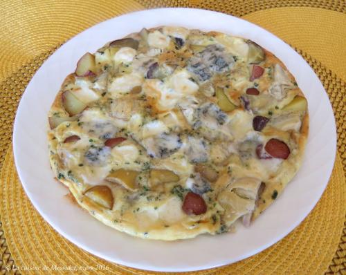 Frittata aux pommes de terre et aux artichauts de Messidor | Photo de Messidor