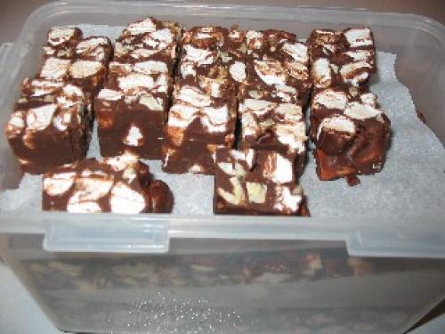 Fudge garni de guimauves de Tomatecerise | Photo de Tomatecerise