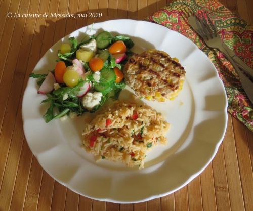 Galettes de poulet bbq à la mexicaine + de Messidor | Photo de Messidor