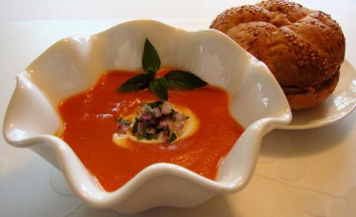 Gaspacho à l'indienne de Messidor | Photo de Messidor